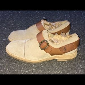 Pedro Garcia Suede & Leather low heel shoes (Pre-Loved)